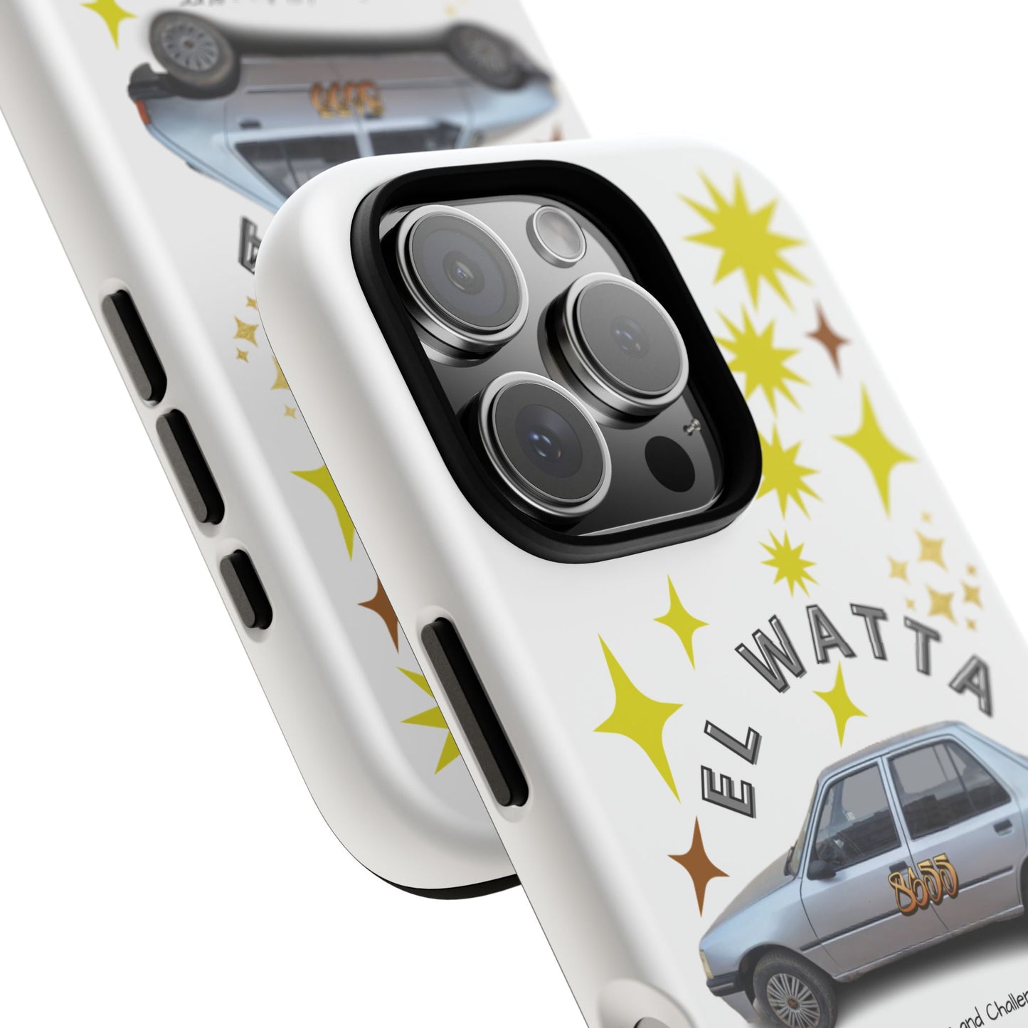 El Watta Phone Case - Retro Car Design, Tough Case, Unique Gift for Car Lovers, Funny Phone Accessory, Fun Birthday Present