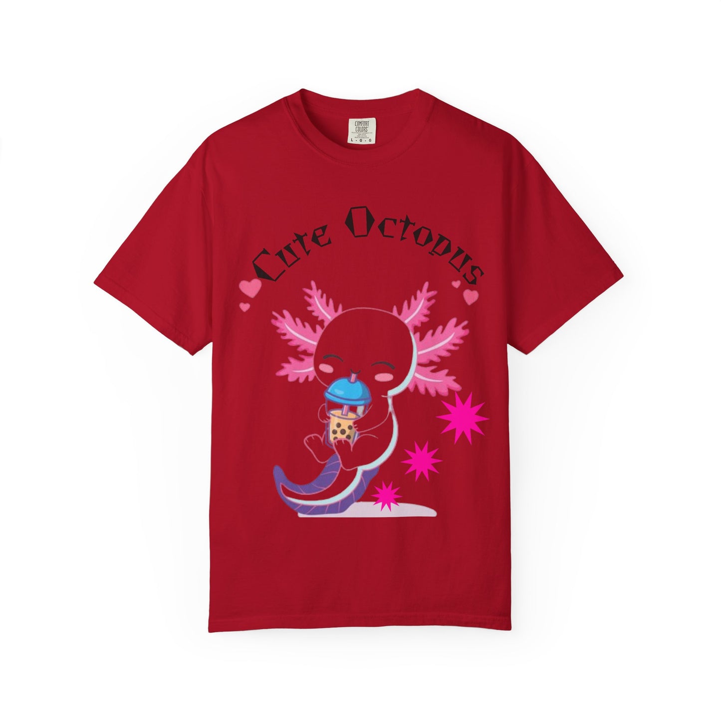Cute Octopus Graphic T-Shirt, Unisex, Fun Gift, Casual Wear, Summer Style, Beach Vibes