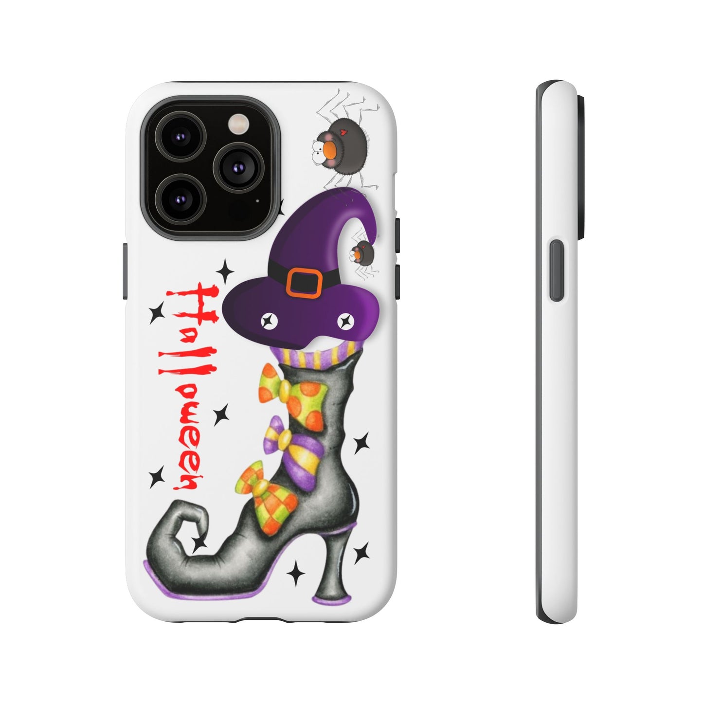 Halloween Phone Case, Tough Cases, Spooky Phone Cover, Witch Hat Design, Holiday Accessory, Fall Gift Idea