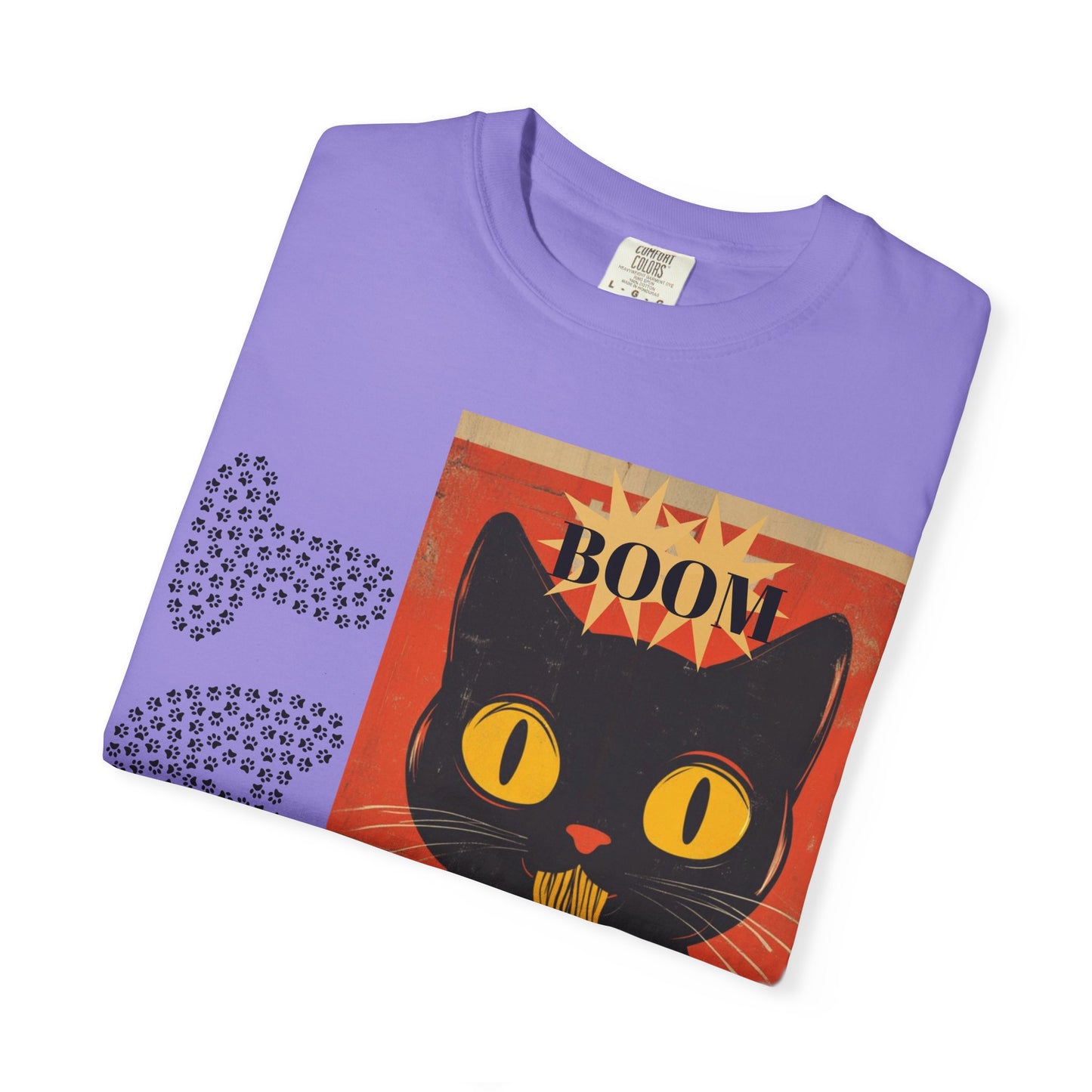 Noodle Cat Graphic Tee, Cute Cat T-Shirt, Animal Lover Gift, Foodie Apparel, Funny Gift for Her, Relaxed Fit Unisex Shirt