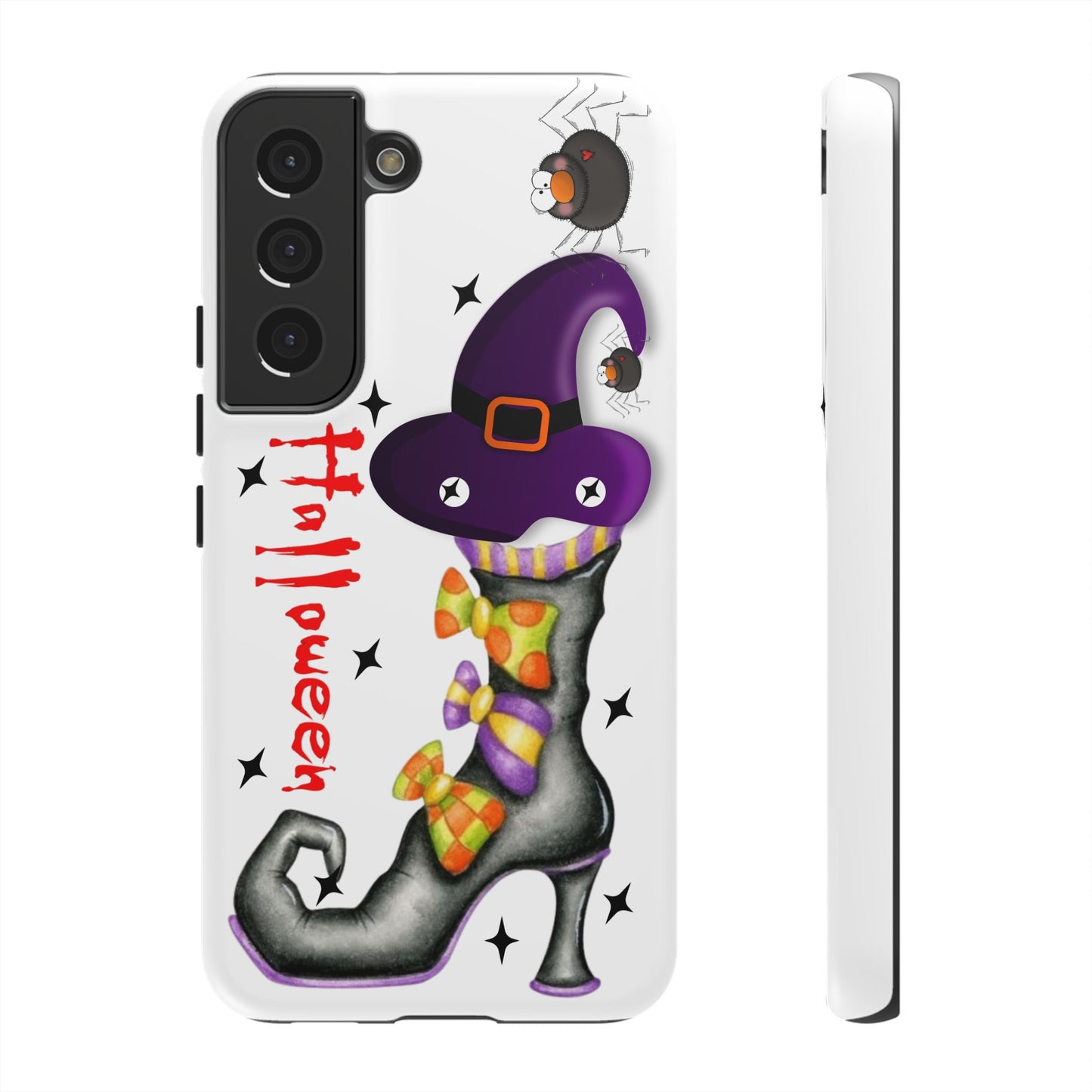 Halloween Phone Case, Tough Cases, Spooky Phone Cover, Witch Hat Design, Holiday Accessory, Fall Gift Idea