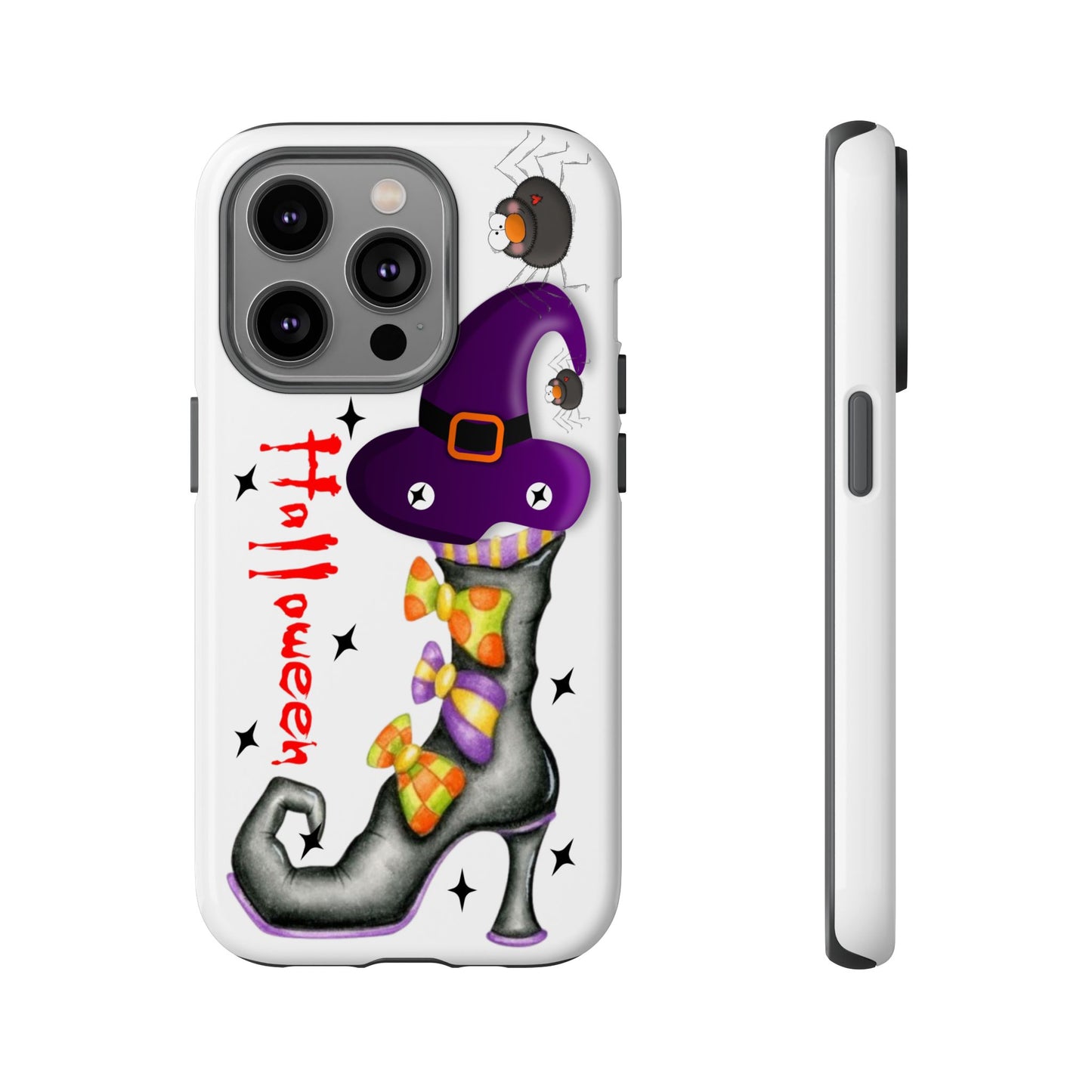 Halloween Phone Case, Tough Cases, Spooky Phone Cover, Witch Hat Design, Holiday Accessory, Fall Gift Idea