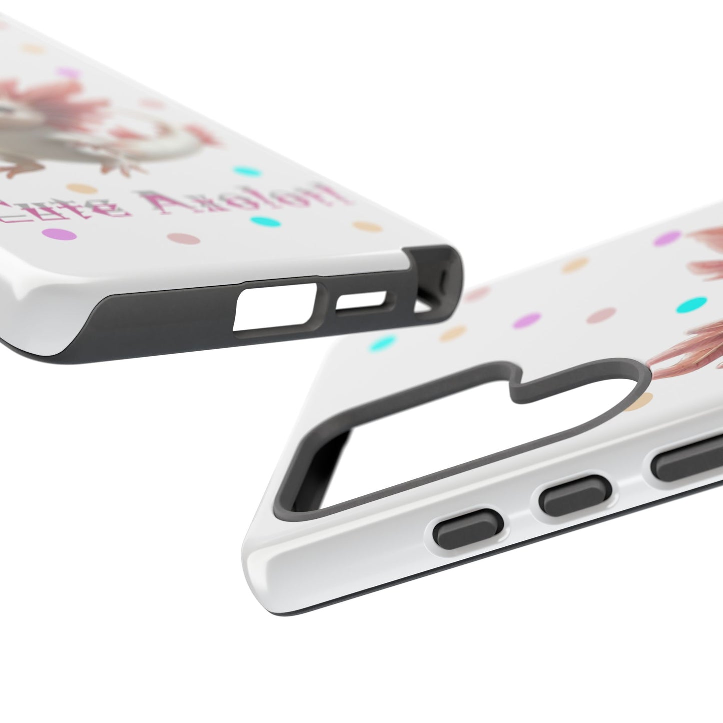 Cute Axolotl Phone Case, Kawaii Phone Cover, Gifts for Kids, Animal Lover Accessories, Cute Axolotl Design