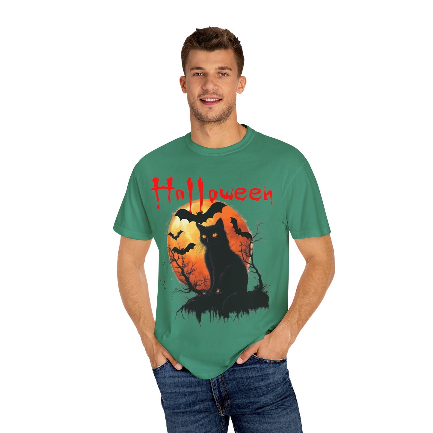 Halloween October 31 Folk Festival Unisex Garment-Dyed T-shirt