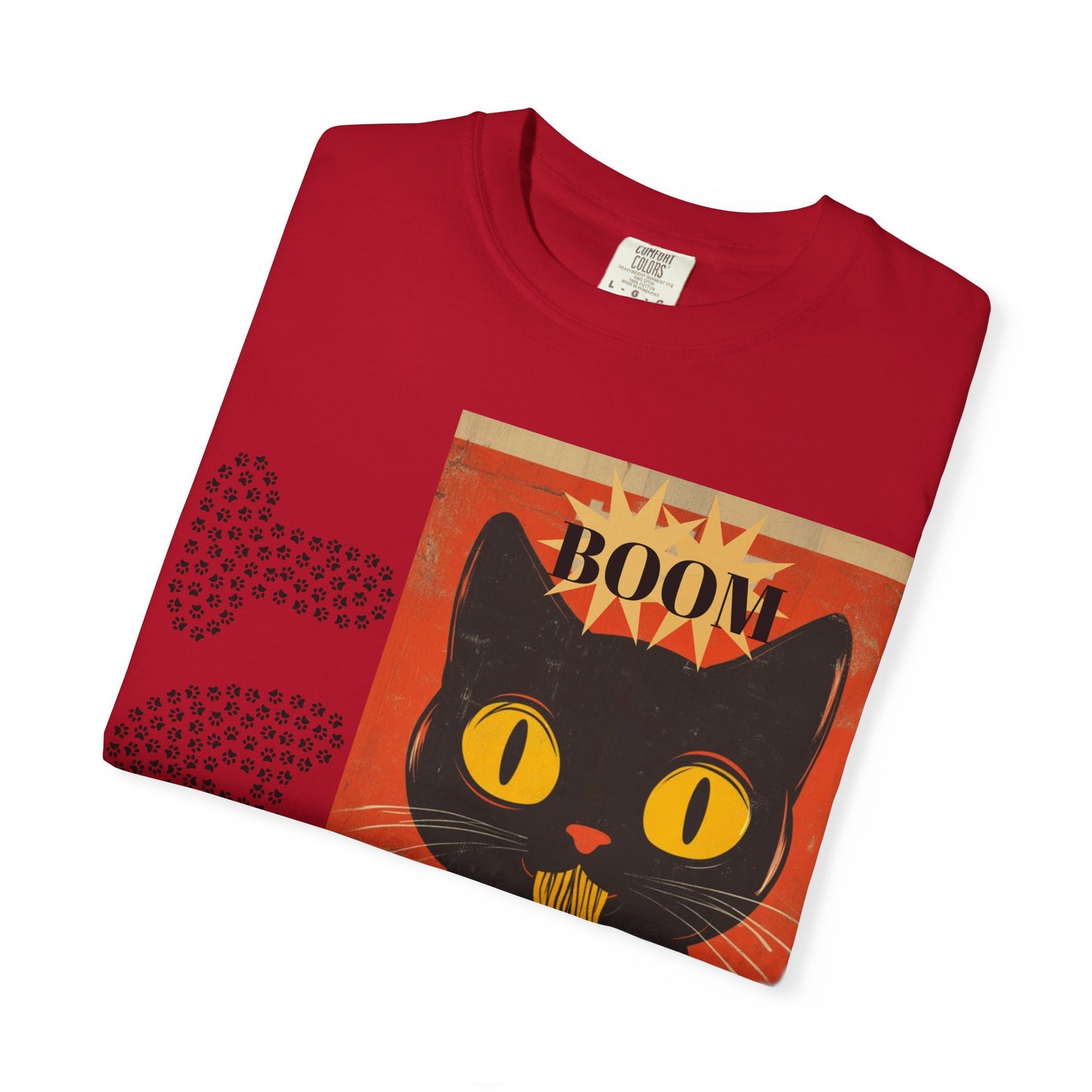 Noodle Cat Graphic Tee, Cute Cat T-Shirt, Animal Lover Gift, Foodie Apparel, Funny Gift for Her, Relaxed Fit Unisex Shirt