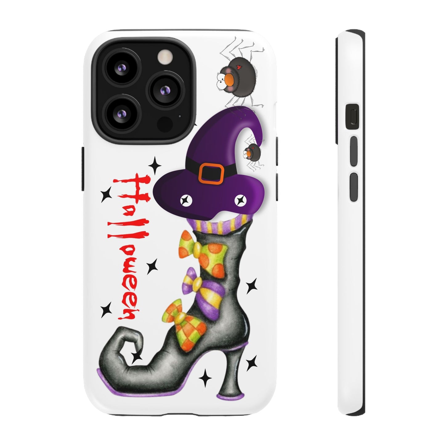 Halloween Phone Case, Tough Cases, Spooky Phone Cover, Witch Hat Design, Holiday Accessory, Fall Gift Idea