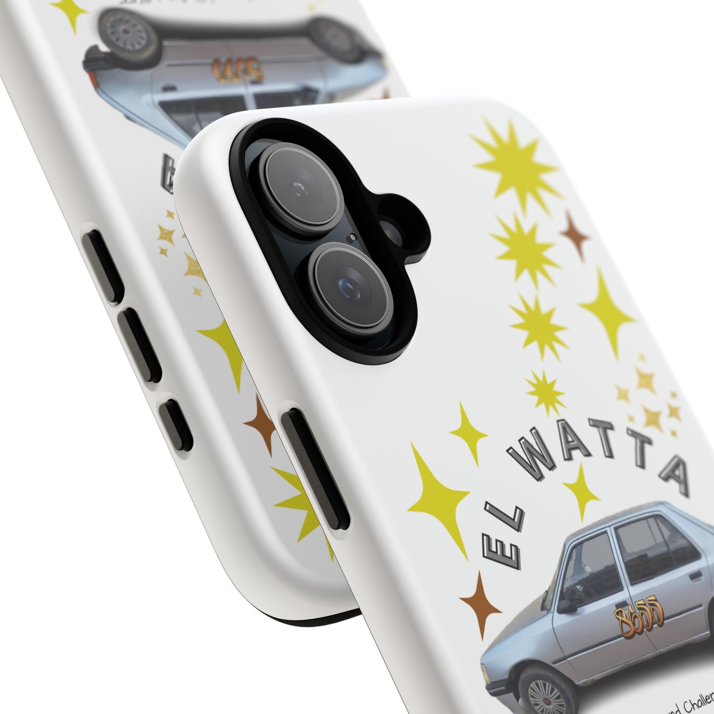 El Watta Phone Case - Retro Car Design, Tough Case, Unique Gift for Car Lovers, Funny Phone Accessory, Fun Birthday Present