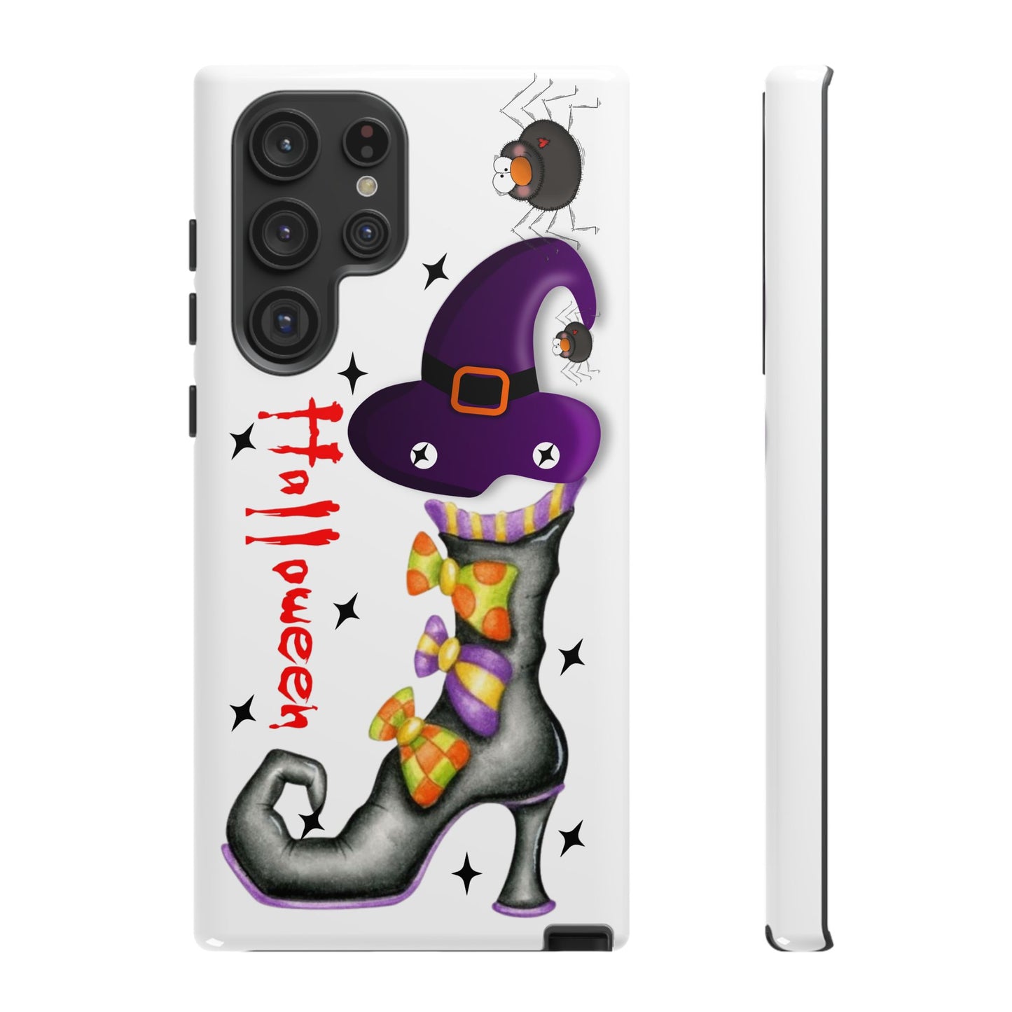 Halloween Phone Case, Tough Cases, Spooky Phone Cover, Witch Hat Design, Holiday Accessory, Fall Gift Idea