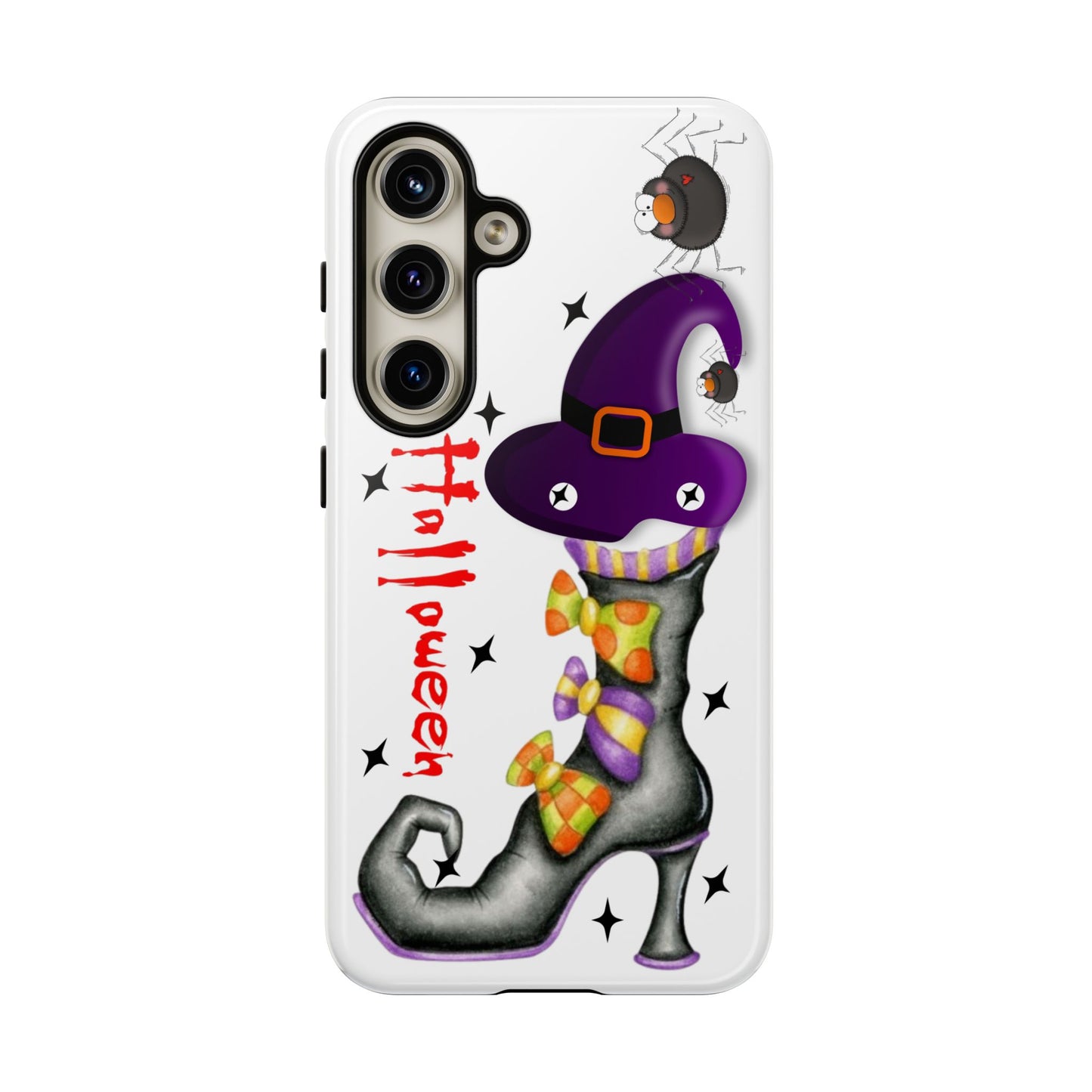 Halloween Phone Case, Tough Cases, Spooky Phone Cover, Witch Hat Design, Holiday Accessory, Fall Gift Idea