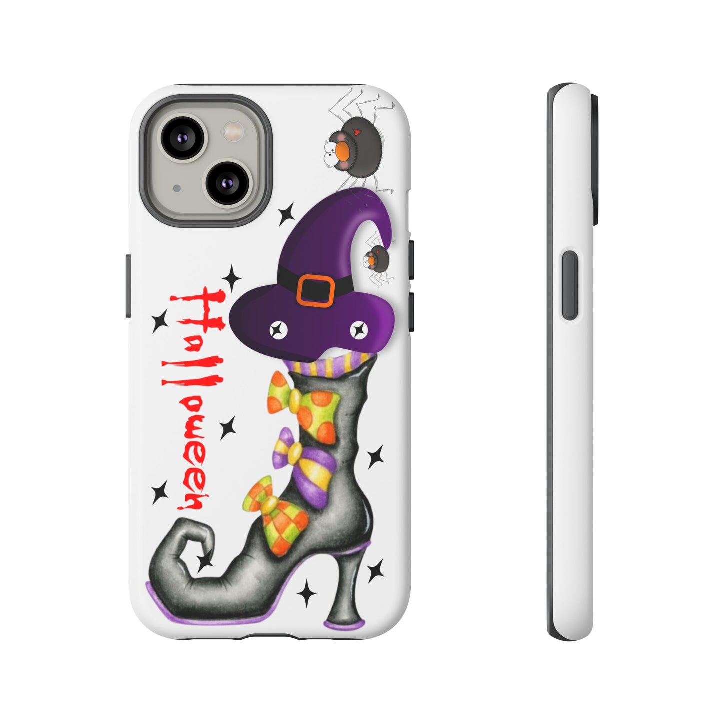 Halloween Phone Case, Tough Cases, Spooky Phone Cover, Witch Hat Design, Holiday Accessory, Fall Gift Idea